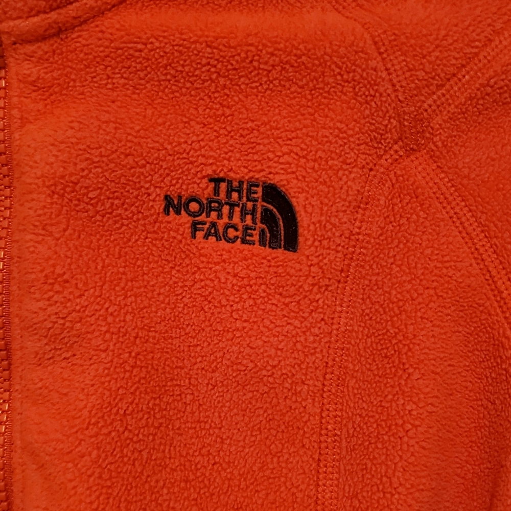 ✨️HP✨️The North Face Full Zipper Fleeve Jacket Hot Pink  Size Small - Picture 4 of 9
